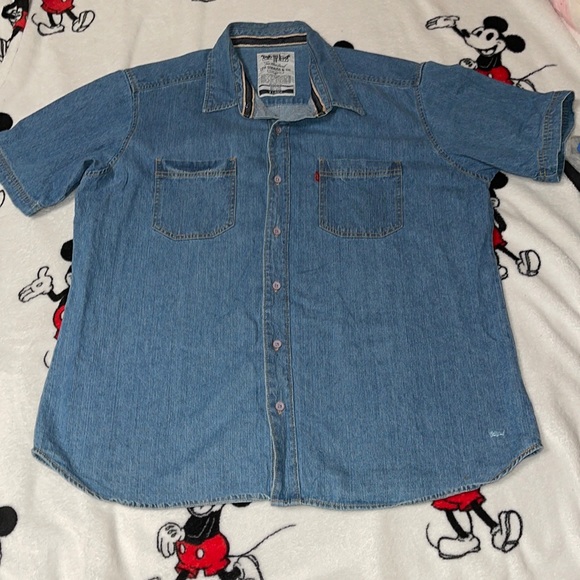 Levi's Shirts Levis Denim Button Down Collared Shirt Poshmark